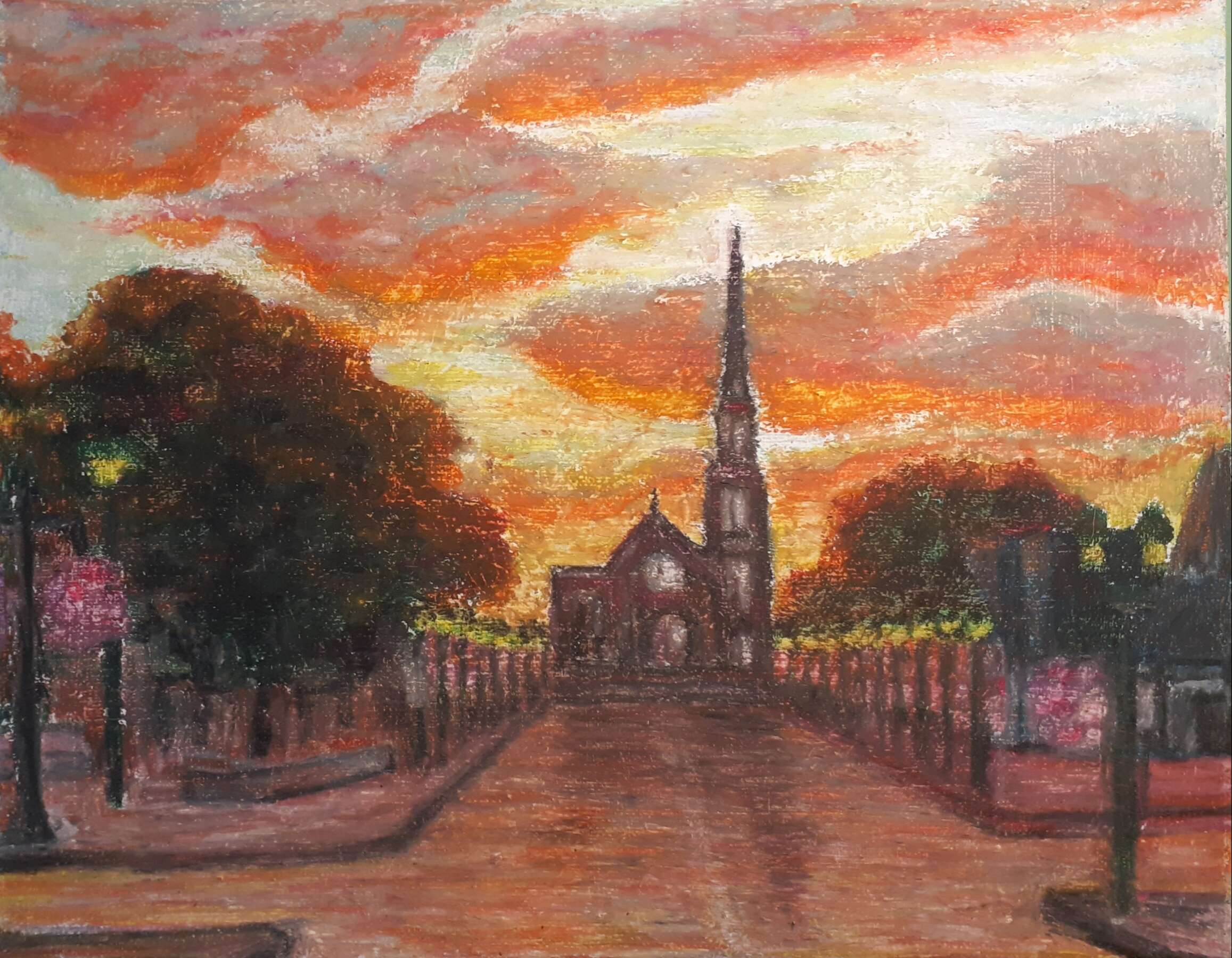 06 Sunset on Queen Street, 2020