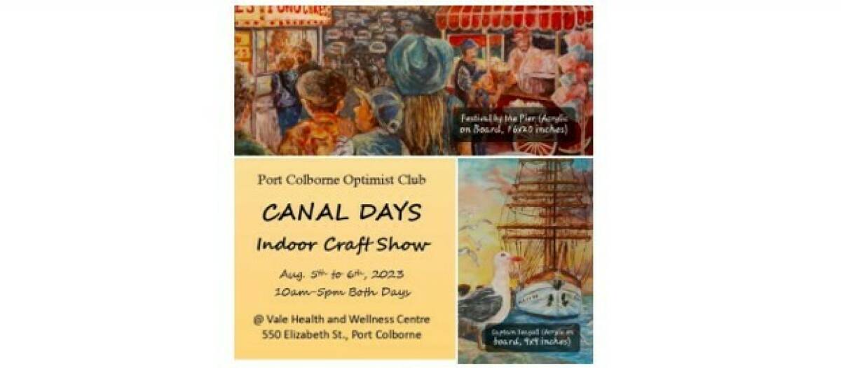 Canal Days Indoor Craft Show
