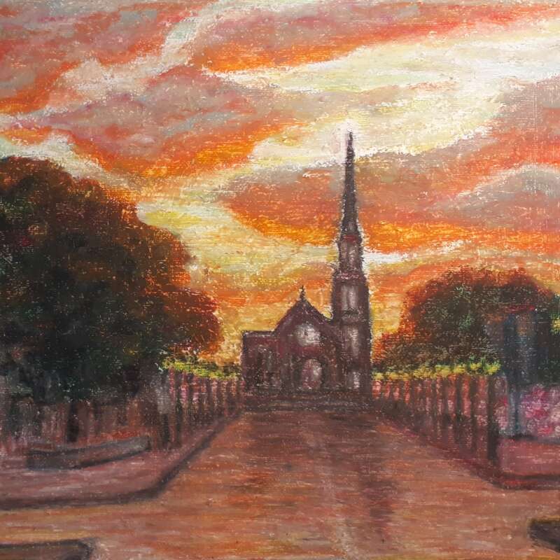 06 Sunset on Queen Street, 2020
