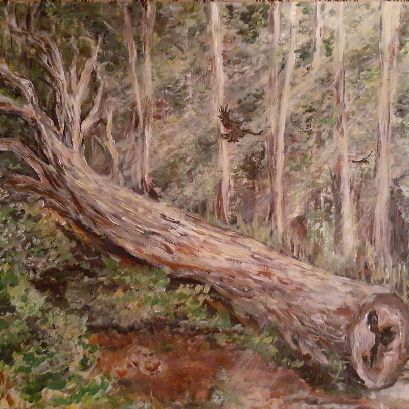 08 My Giving Tree (8 x 10 Art Print) - Sold during show!!